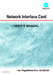 Minolta PageWorks Pro 18N User Manual