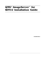 QMS ImageServer for WIN32 Install Manual