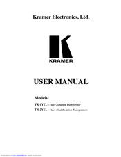 Kramer TR-2YC User Manual