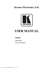 Kramer Cobra TS2 User Manual