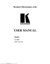 Kramer VA-256P User Manual