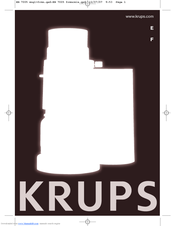 Krups KM7000 User Manual