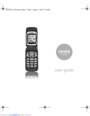 Kyocera KX16 - Candid Cell Phone User Manual