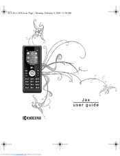 Kyocera Jax S1300 User Manual