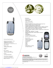 Kyocera Topaz KX7 Brochure