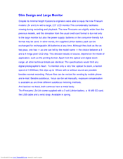 Kyocera Finecam L4v Release Note