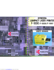Kyocera F-1000+ User Manual