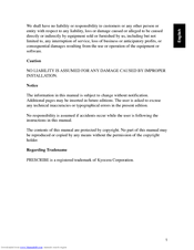 Kyocera HD-2 Instruction Manual