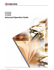 Kyocera FS-C5015N Advanced Operation Manual