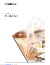 Kyocera Mita KM-5050 Operation Manual