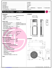 LG LFN300CP Specifications