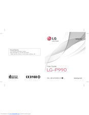 LG Optimus 2X User Manual