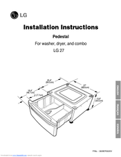 LG LG 27 Installation Instructions Manual