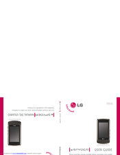 LG Spyder User Manual