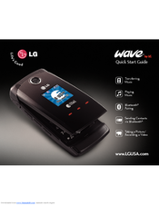 LG Wave Quick Start Manual