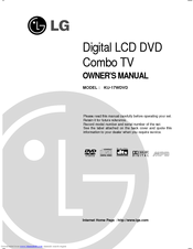 LG KU-17WDVD Owner's Manual