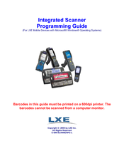 LXE MX3X Programming Manual
