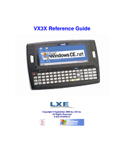 LXE VX3X Reference Manual