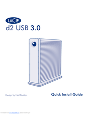 LaCie 301540 Quick Install Manual