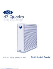 LaCie 301549U Quick Install Manual