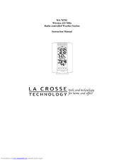 La Crosse Technology WS-7075U Instruction Manual