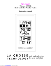 La Crosse Technology WS-9043U Instruction Manual