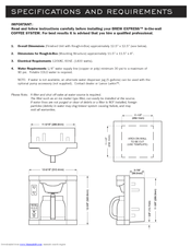 Lance-Larkin Brew Express Supplementary Manual