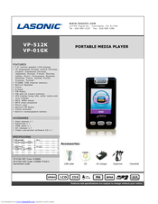 Lasonic VP-01GK Specifications