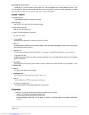 Lasonic VP-02GL User Handbook Manual
