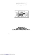 Lasonic ANQ-401 Operation Manual