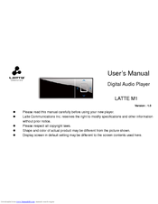 Latte M1 User Manual