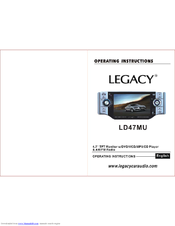Legacy LD47MU Operating Instructions Manual
