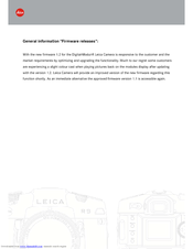 Leica Digital-Modul R Manuals | ManualsLib