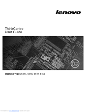 Lenovo ThinkCentre A61e 6417 User Manual