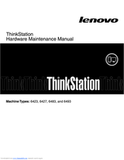 Lenovo ThinkStation 6423 Hardware Manual