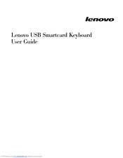 Lenovo 51J0155 User Manual