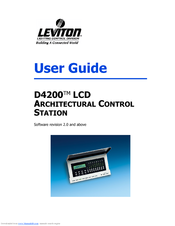 Leviton D4200 User Manual