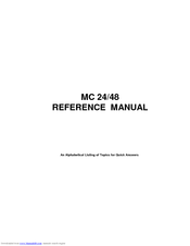 Leviton MC24 Reference Manual