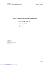 Lexicon DC-2 Protocol Manual