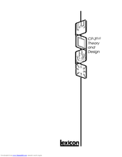 Lexicon CP-3 PLUS - THEORY AND DESIGN REV 2 Supplementary Manual