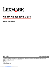 Lexmark 34B0185 - High Voltage Laser Printer User Manual