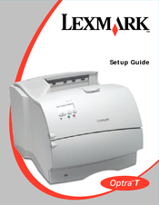 Lexmark Optra T 614nl Setup Manual