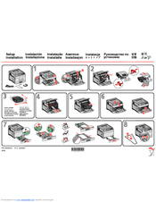 Lexmark T650n Setup & Installation