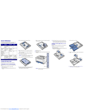 Lexmark W812dtn Quick Reference