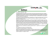 Lexmark Z52 User Manual