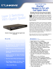 Linksys Etherfast EF24G2M Specifications