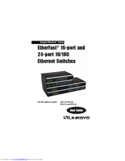Linksys EtherFast EF4116 User Manual