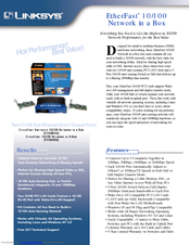 Linksys FESWSK5 - EtherFast Network in a Box Switch Specifications