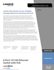 Linksys SFE1000P Product Data