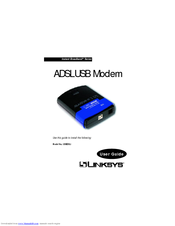 Linksys USBDSL1 User Manual